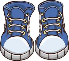 símbolo de zapatillas deportivas zapatillas deportivas en diferentes ángulos vector