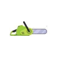 Chainsaw isolated on white background vector