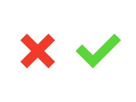 Check mark icon vector isolated