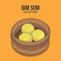 dim sum vector