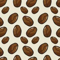 coffee bean pattern vector illustration, for poster, menu, flyer, web and food restaurant or cafe background