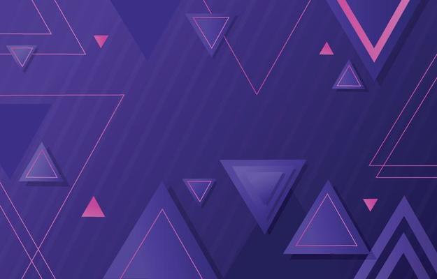 Triangular Abstract Template Backgkround