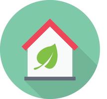 eco house vector illustration on a background.Premium quality symbols.vector icons for concept and graphic design.