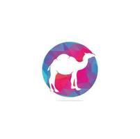 Camel logo template vector icon illustration design