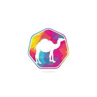 Camel logo template vector icon illustration design