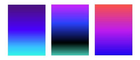 Set Of Colorful Gradient Background. Suitable For Banner, Ads, Social Media Post, and Wallpaper. vector