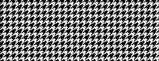 black white houndstooth seamless pattern.houndstooth pattern vector