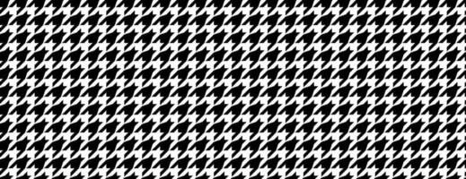 black white houndstooth seamless pattern.houndstooth pattern vector