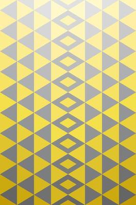 Triangle Shape Pattern Yellow Gray Gradient Abstract Background