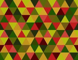Seamless Triangle Shape Pattern Christmas Tones vector