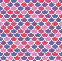 Seamless Background Colorful Fish Scale Pattern vector