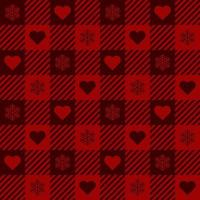 Red Tartan Background Pattern vector
