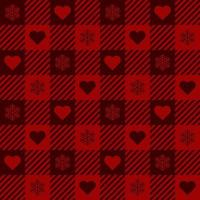 Red Tartan Background Pattern vector