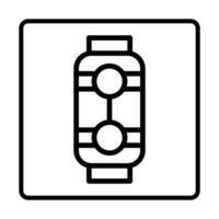 lantern Icon. Social media sign icons. Vector illustration isolated for graphic and web design.