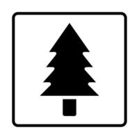 Tree solid Icon. Social media sign icons. Vector illustration isolated for graphic and web design.