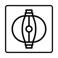 lantern Icon. Social media sign icons. Vector illustration isolated for graphic and web design.