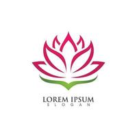 Beauty Vector lotus icon