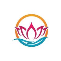 Beauty Vector lotus icon