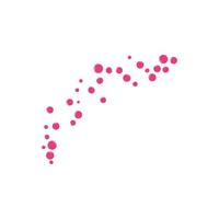 Abstract Bubbles vector symbol icon illustration