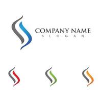 Business corporate S letter logo vector