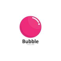 Abstract Bubbles vector symbol icon illustration