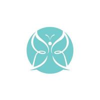 Beauty Butterfly icon design vector