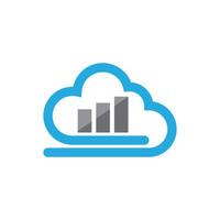 Cloud template vector