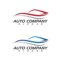 vector de plantilla de logotipo de auto auto