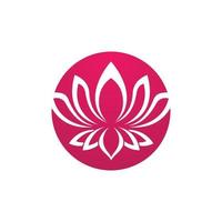 Beauty Vector lotus icon