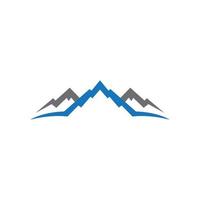 Mountain icon Logo vector