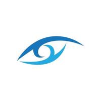 Eye Care vector logo design