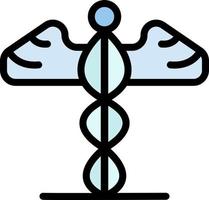 Medicine Medical Healthcare Greece  Flat Color Icon Vector icon banner Template