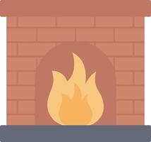 ilustración de vector de chimenea en un fondo. símbolos de calidad premium. iconos vectoriales para concepto y diseño gráfico.