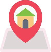 house location vector illustration on a background.Premium quality symbols.vector icons for concept and graphic design.