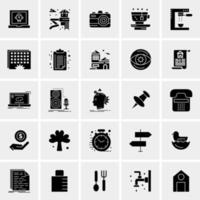 25 Universal Business Icons Vector Creative Icon Illustration to use in web and Mobile Related project