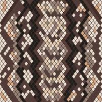 Python Snake Skin Seamless Pattern vector