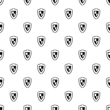 Army shield pattern, simple style vector