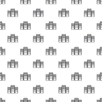 System blocks of computers pattern, simple style vector