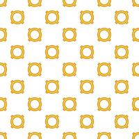 Generic currency symbol pattern, cartoon style vector