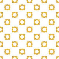 Generic currency symbol pattern, cartoon style vector