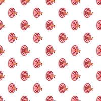 Target pattern, cartoon style vector
