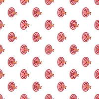 Target pattern, cartoon style vector