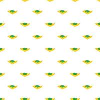 Marijuana on a paper pattern, cartoon style vector
