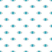 Eye pattern, cartoon style vector