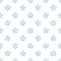 Ghost pattern, cartoon style vector