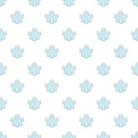 Ghost pattern, cartoon style vector