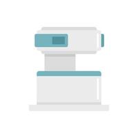 Modern magnetic resonance imaging icon flat isolated vector