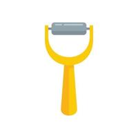 Manicurist handle tool icon flat isolated vector