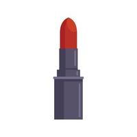 French lipstick icon flat isolated vector