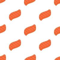 Steak pattern seamless vector